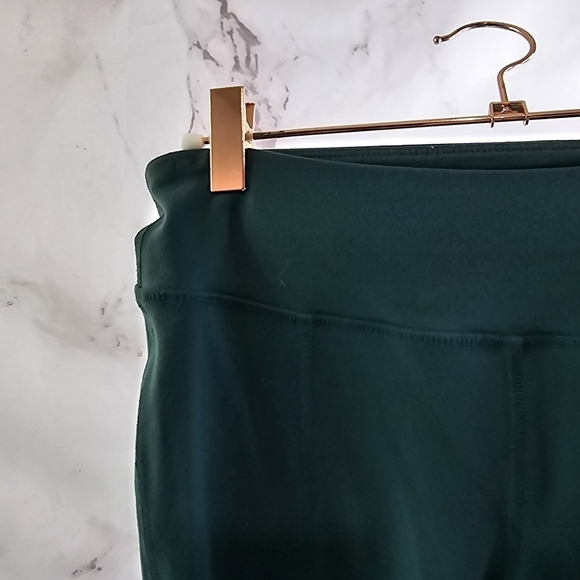 Prana Leggings Womens Small Green Crop Capri Stretchy Butter Soft - Picture 2 of 8